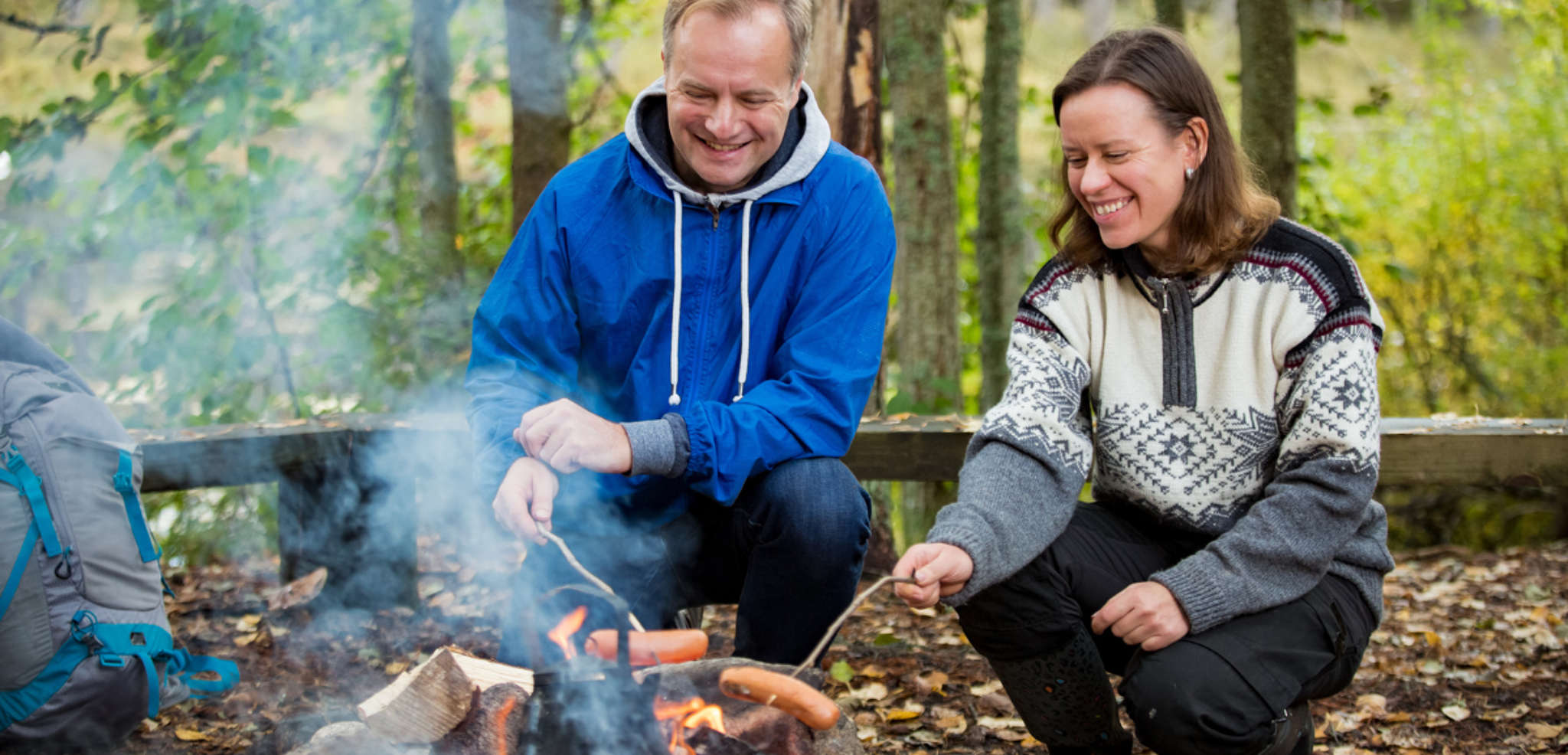 Et pique niquez autour du feu !