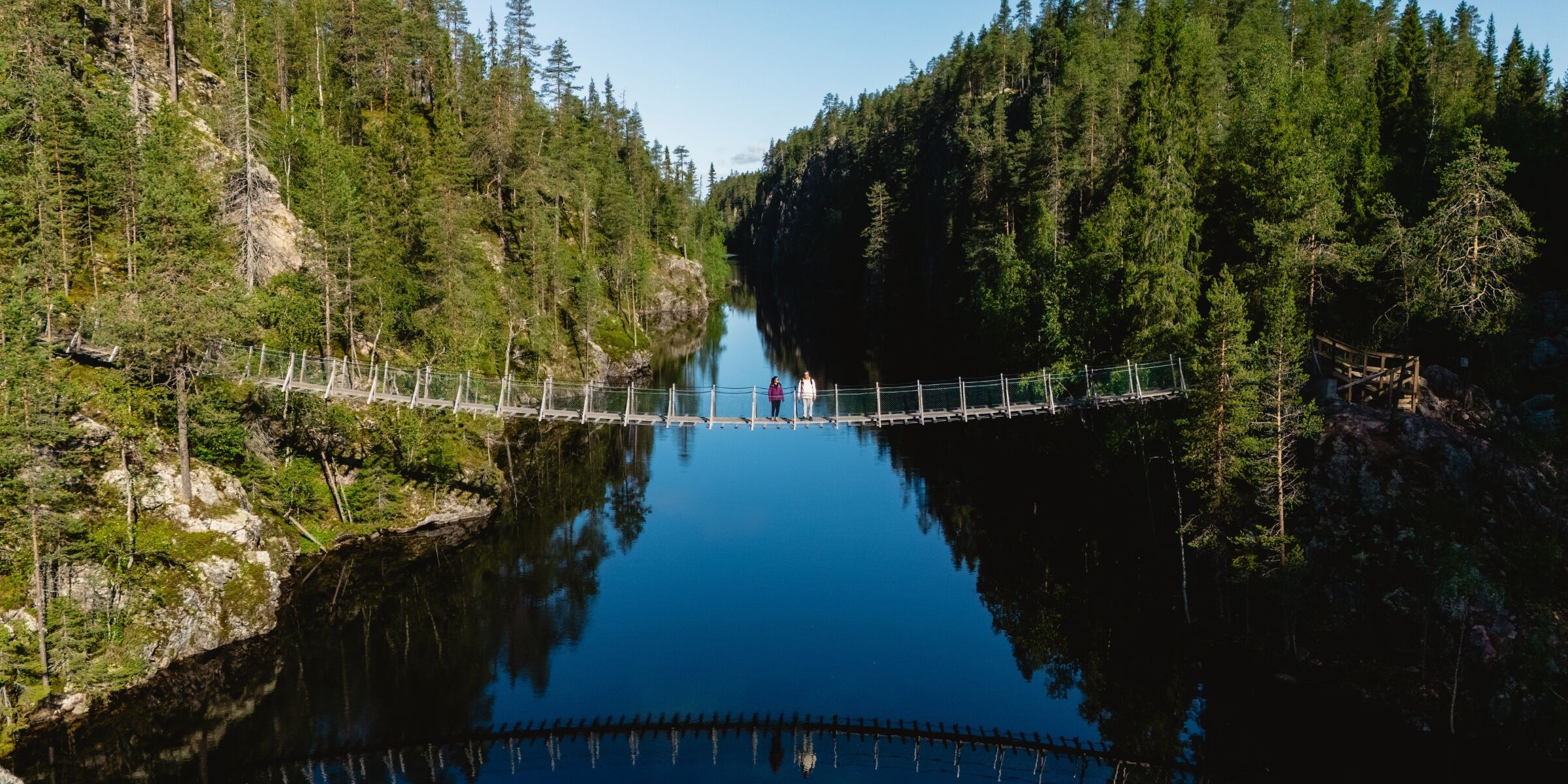Canyon de Julmä-Ölkky, Parc national de Hossa, Finlande ©Shutterstock.com