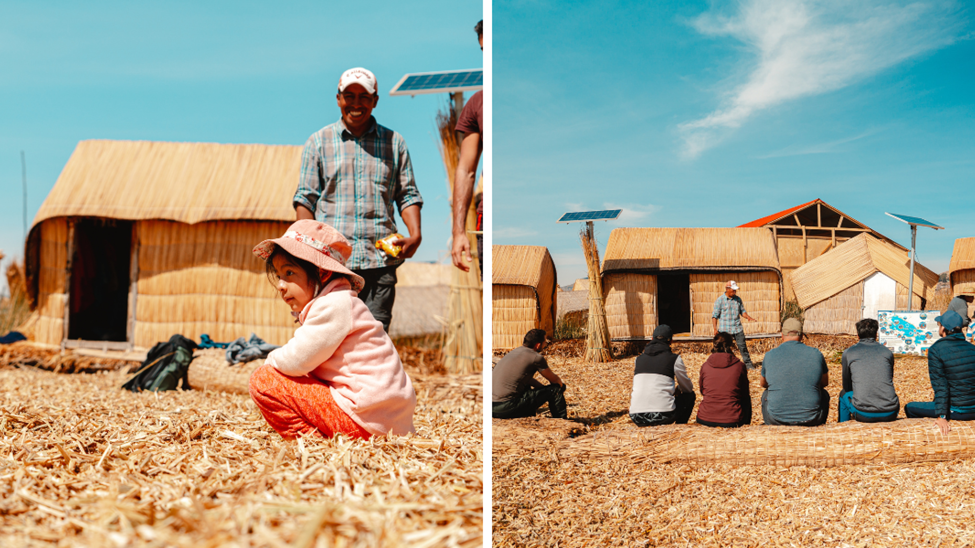 Découverte des îles artificielles des Uros