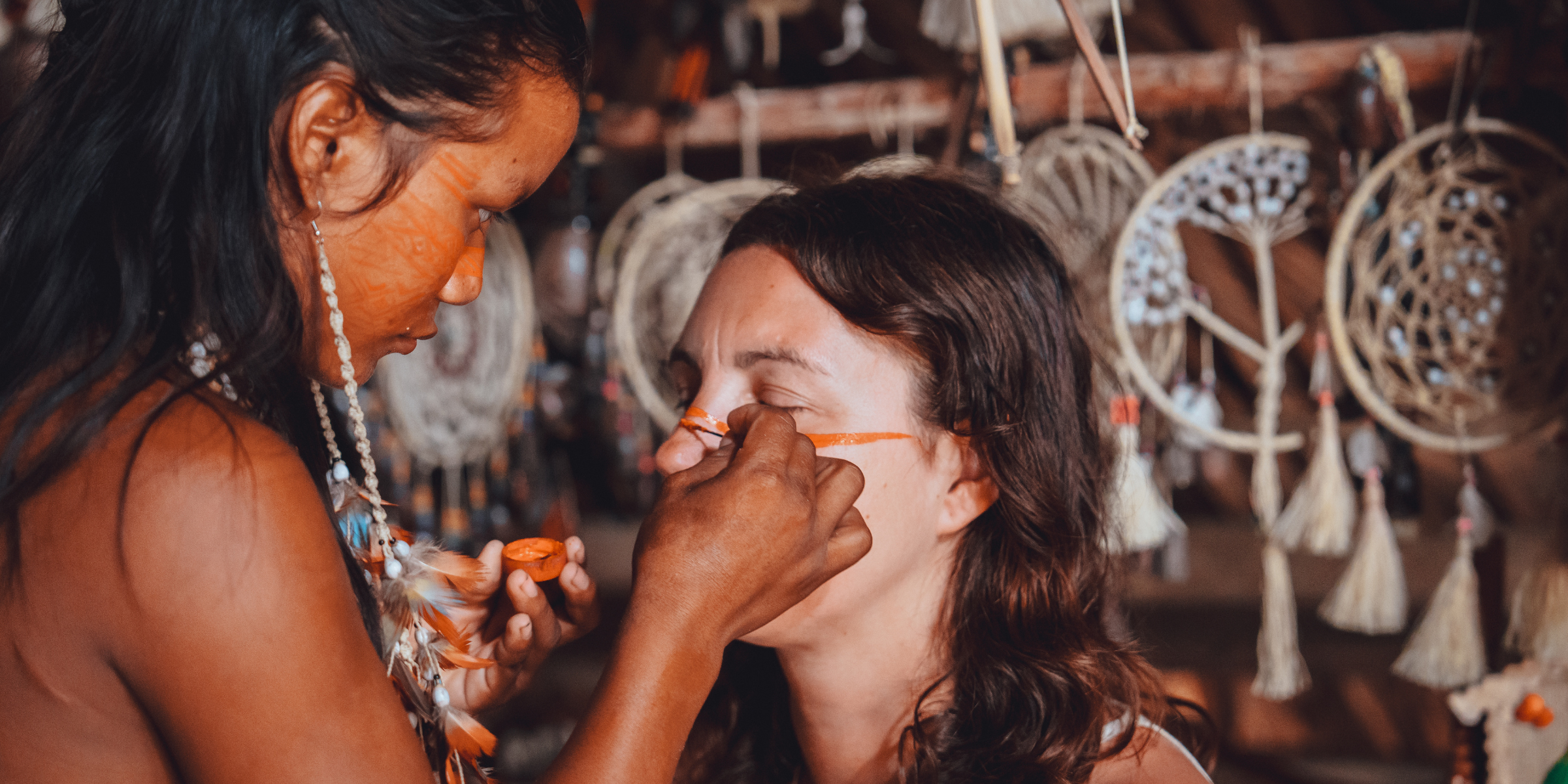 Rencontre, Amazonie, Brésil ©Maxime Moreau 