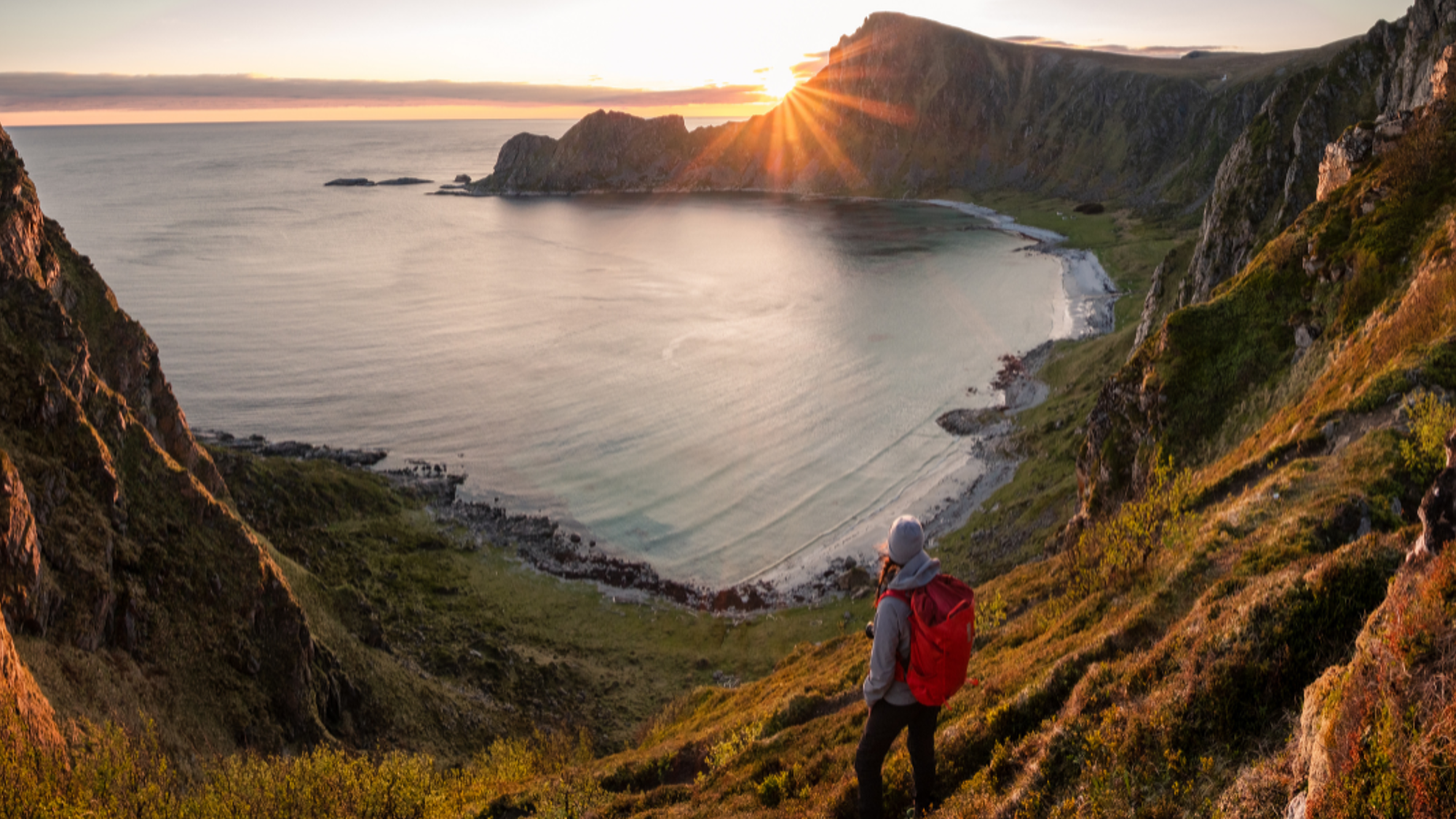Le tout sous le soleil de minuit : l'ile de Senja
