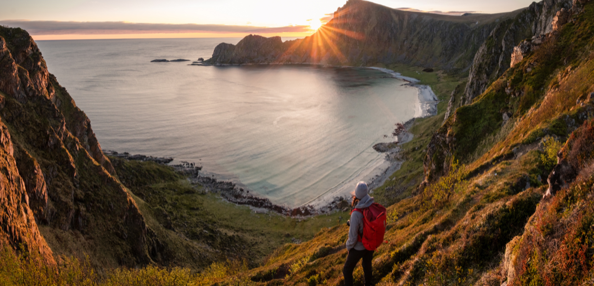 Le tout sous le soleil de minuit : l'ile de Senja
