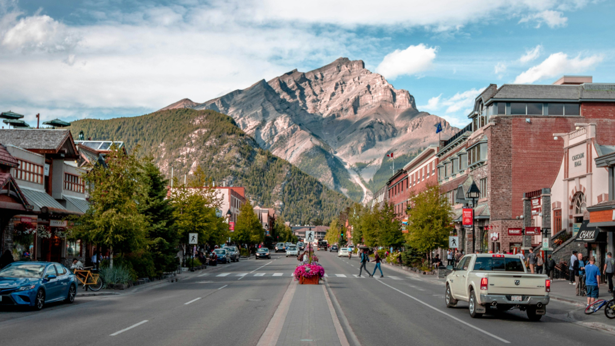 Un moment de liberté dans la ville de Banff - jour 5 ou jour 10