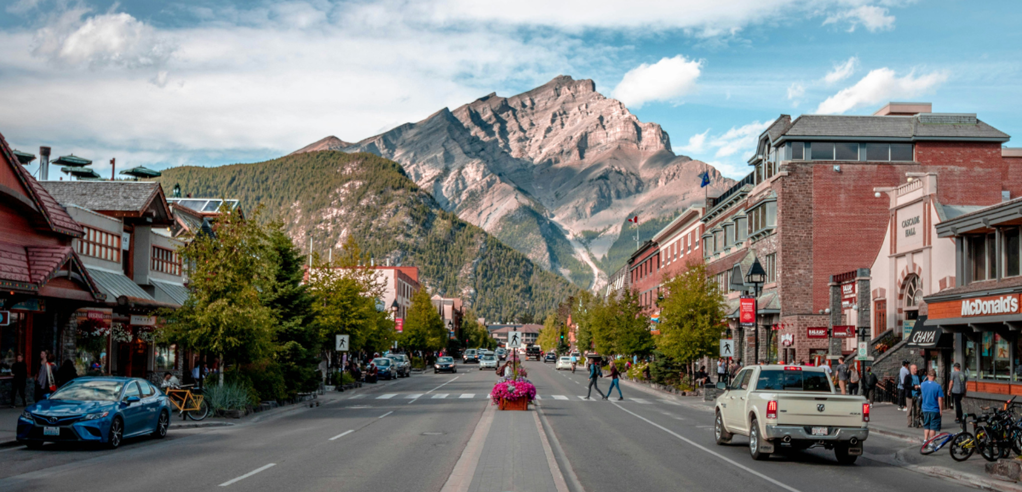 Un moment de liberté dans la ville de Banff - jour 5 ou jour 10