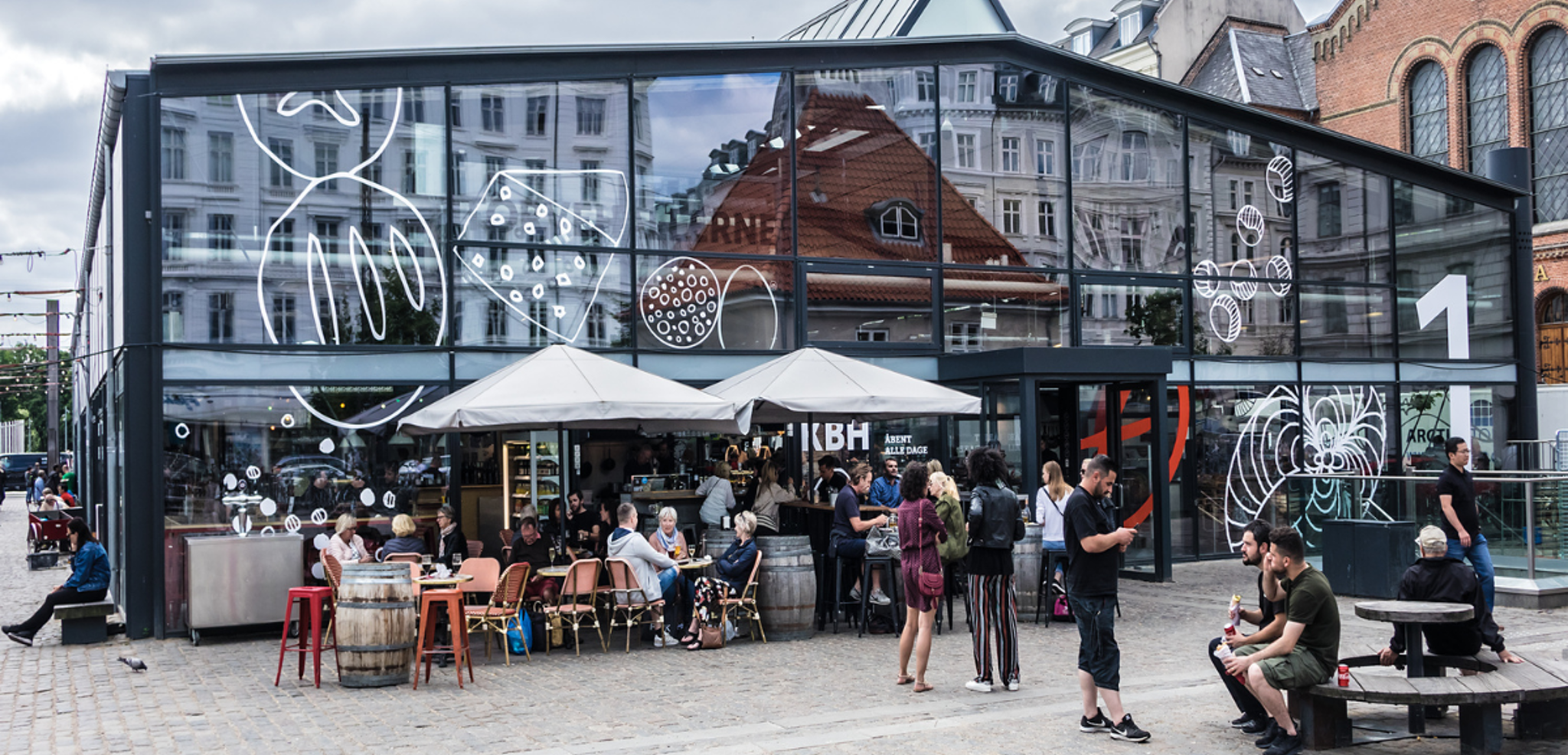 Pause gourmande à Torvehallerne, food market