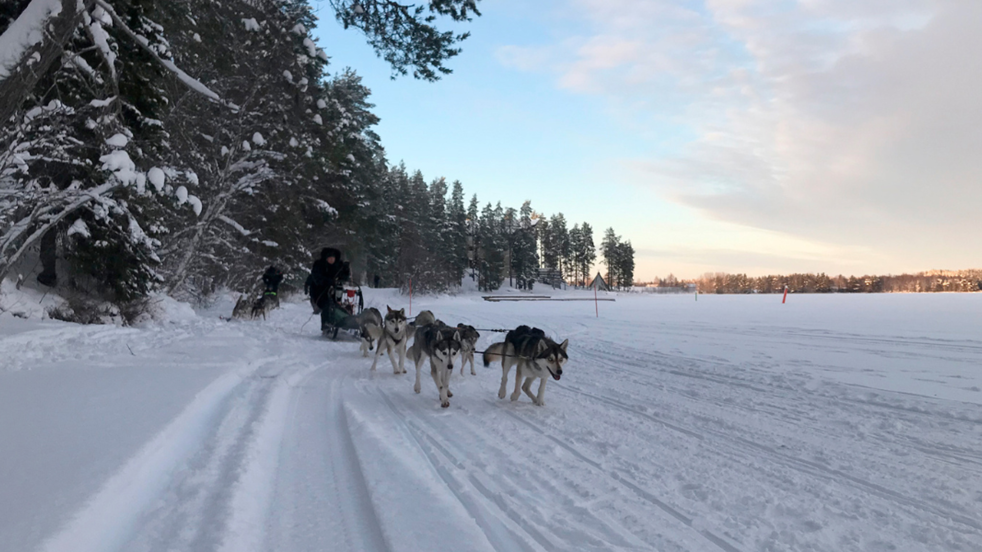 Sur les rives du lac