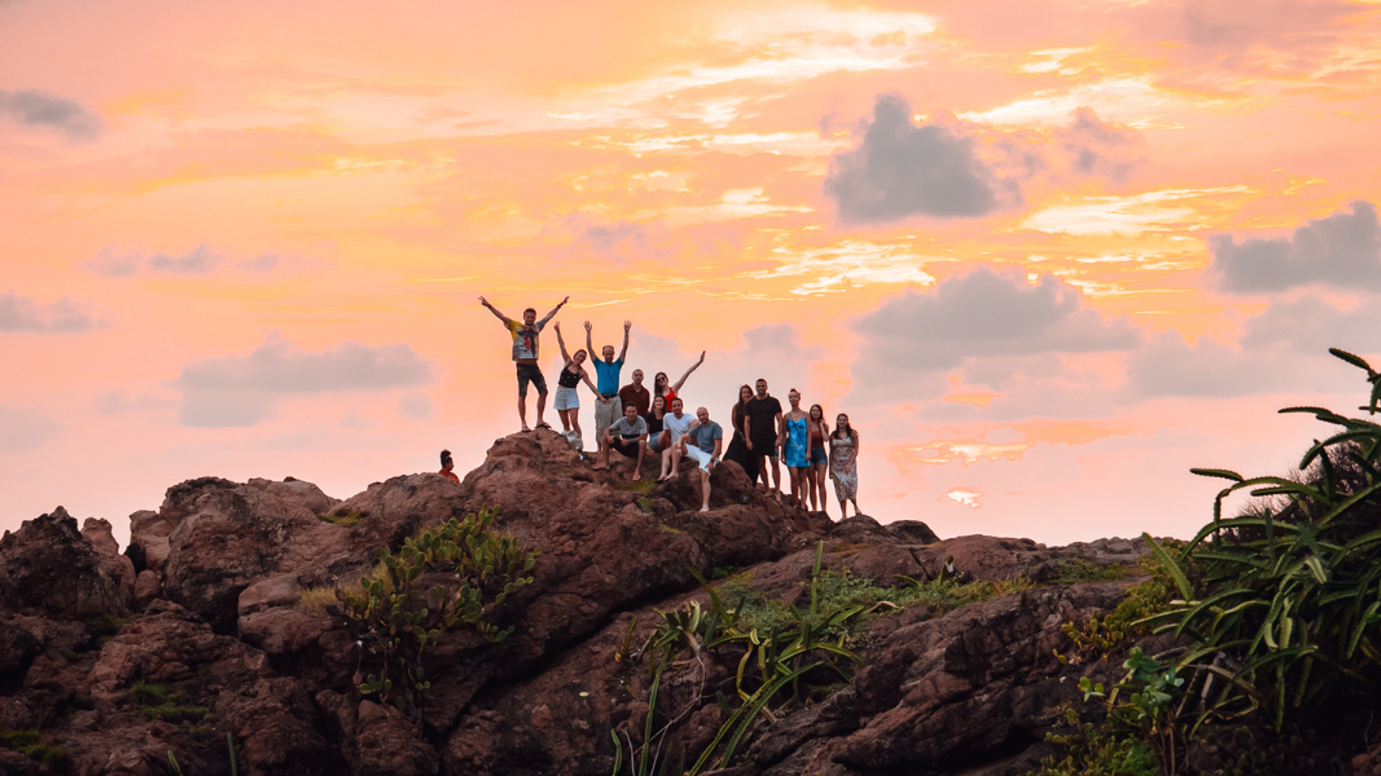 Juste à temps pour le coucher de soleil !