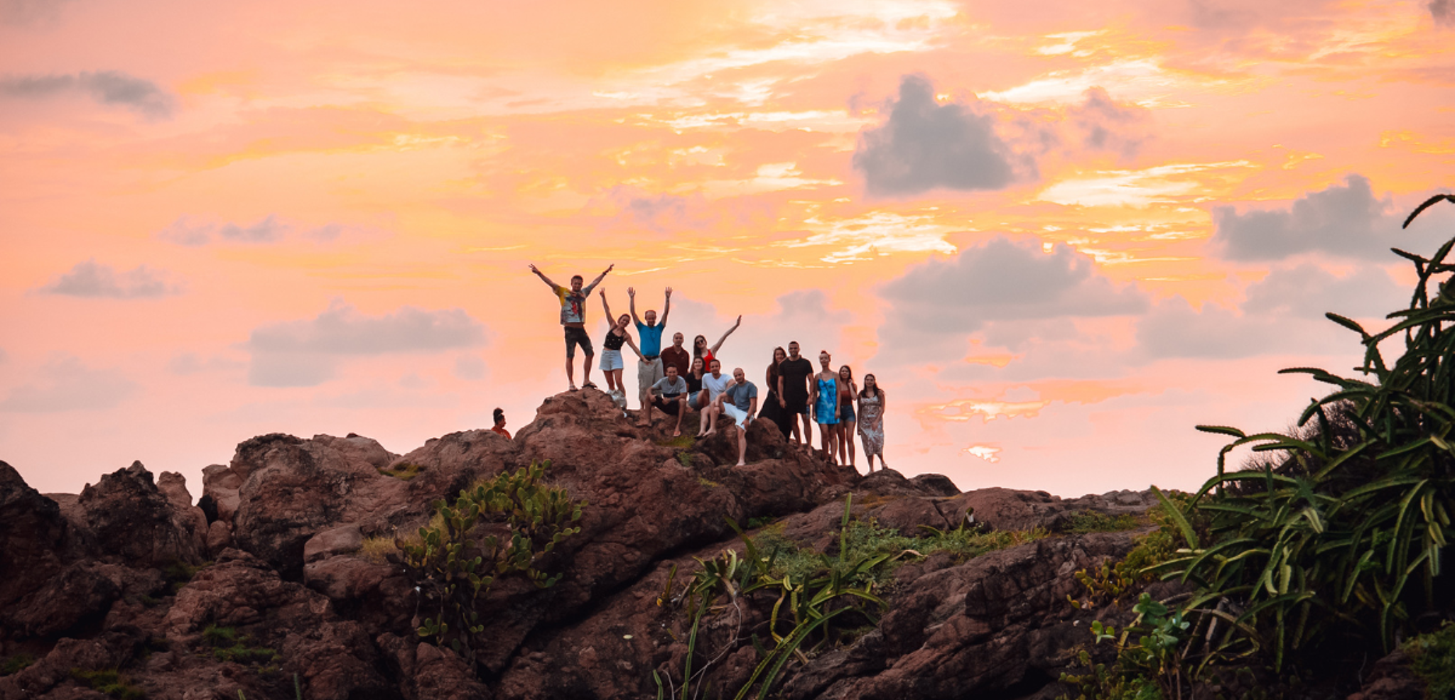 Juste à temps pour le coucher de soleil !