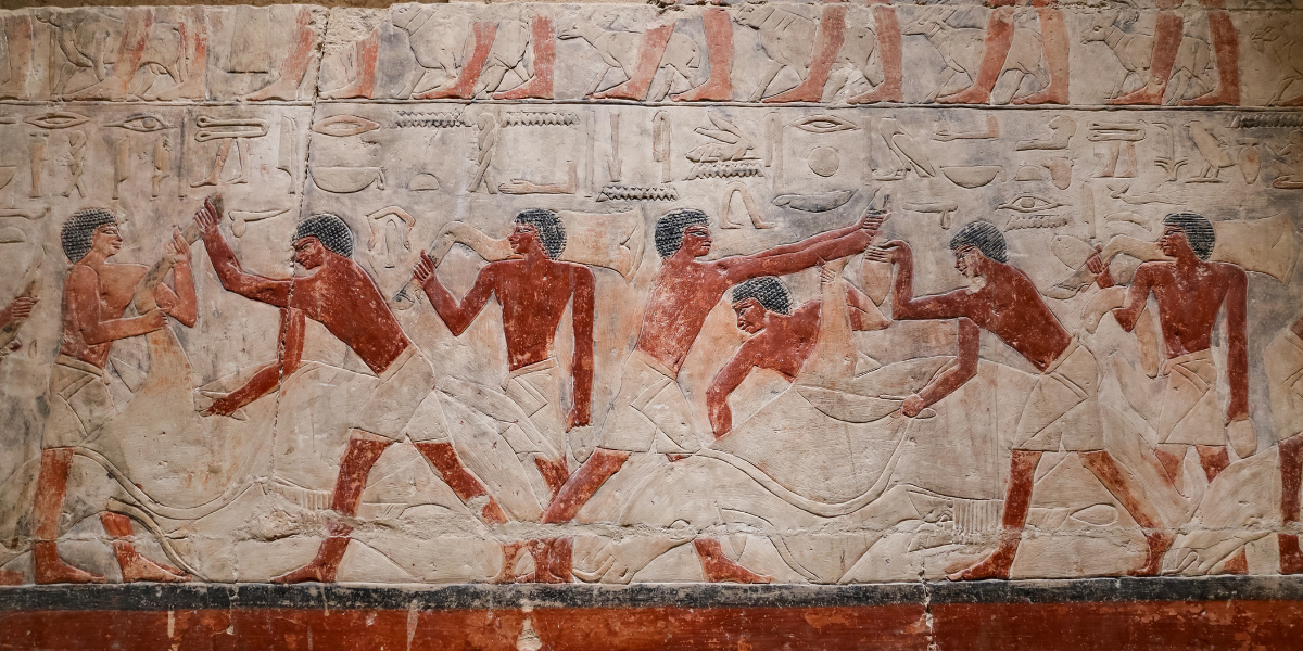 Fresques de Saqqarah