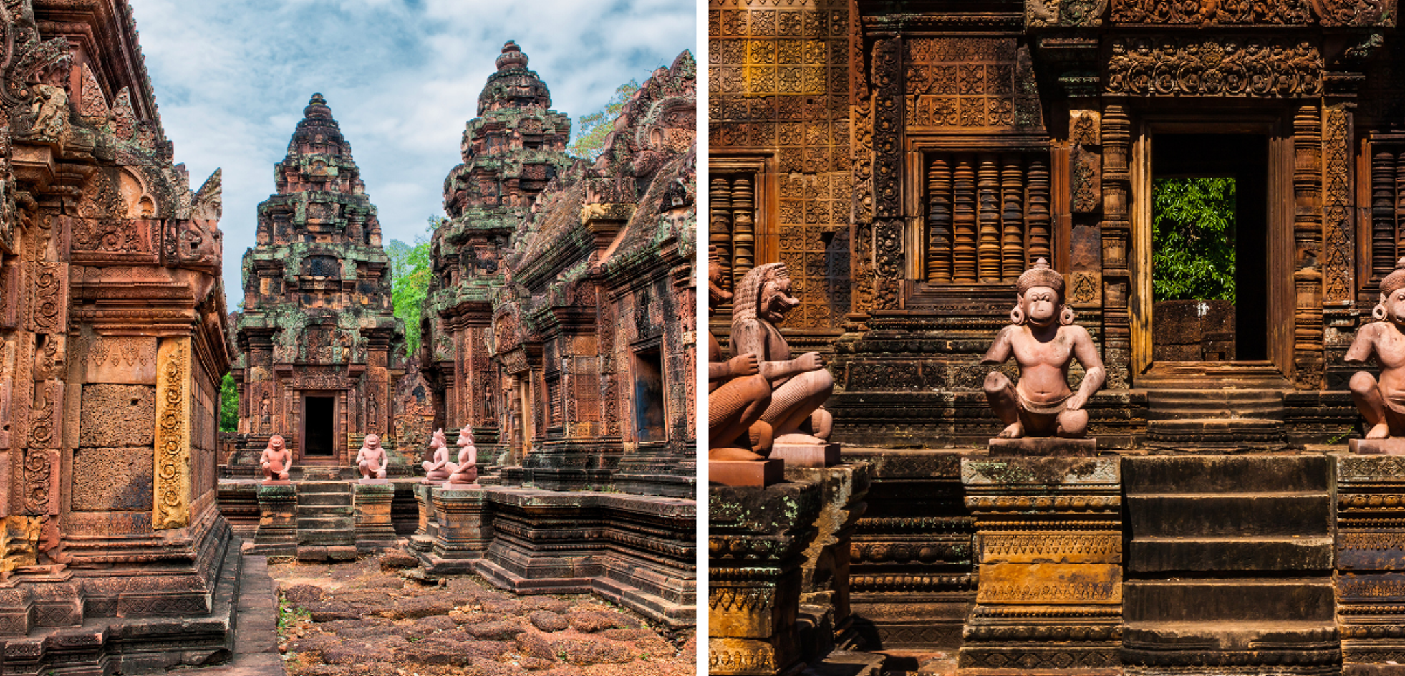 Et de Banteay Srei, la « citadelle des femmes »