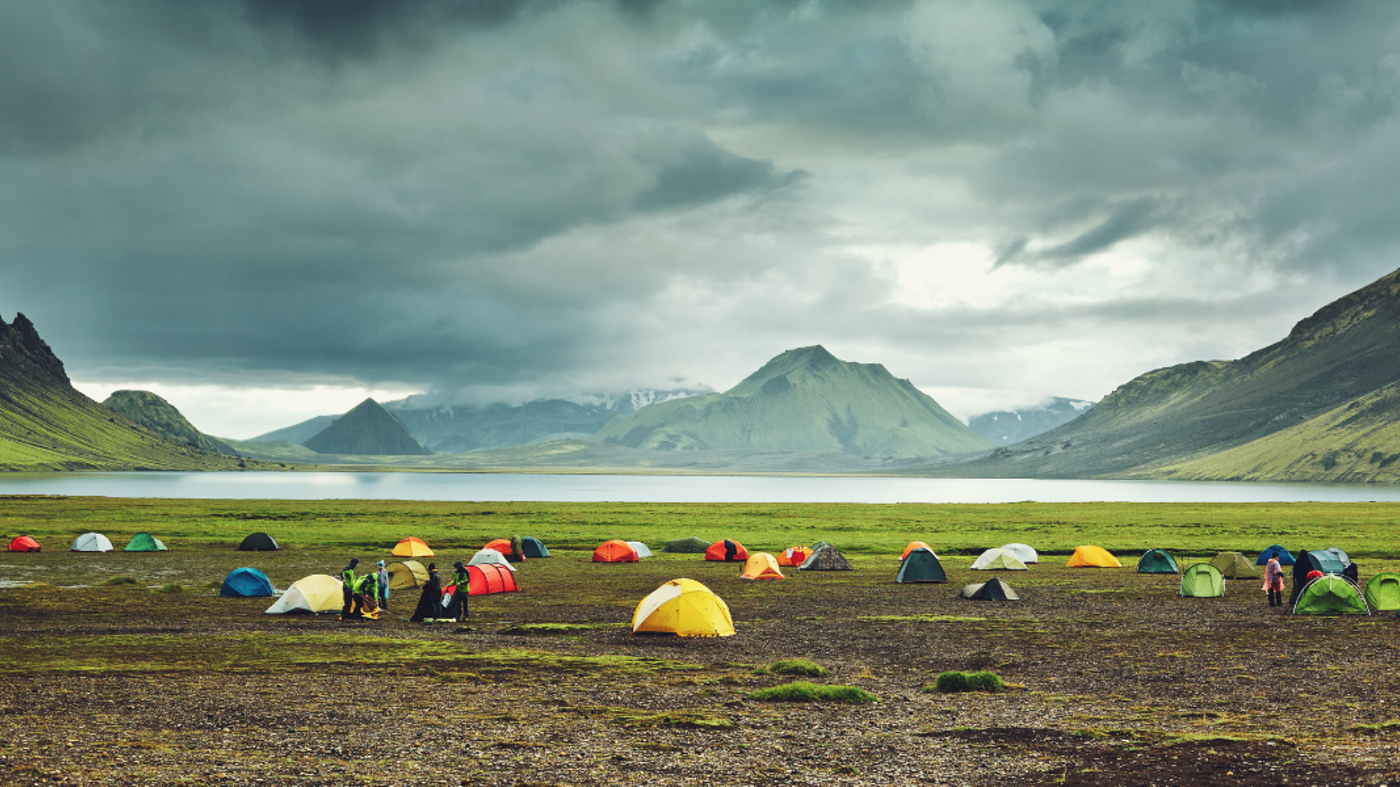 Campement au lac d'Alftavatn - Jour 4