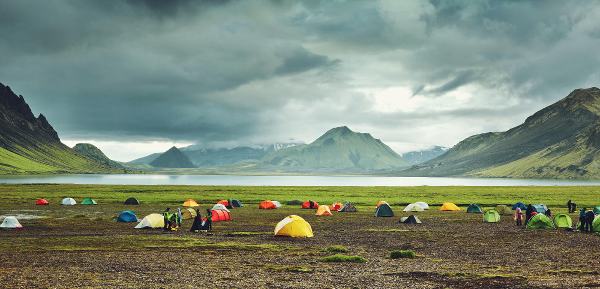 Campement au lac d'Alftavatn - Jour 4