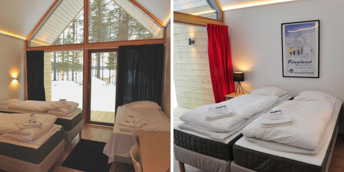 Des éco-chalets équipés de tout le confort nécessaire à de bonnes vacances ! 