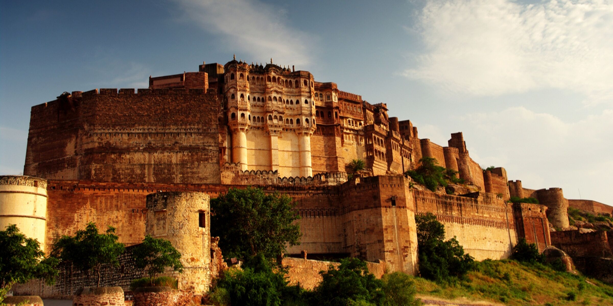 L'imposant Fort de Mehrangarh