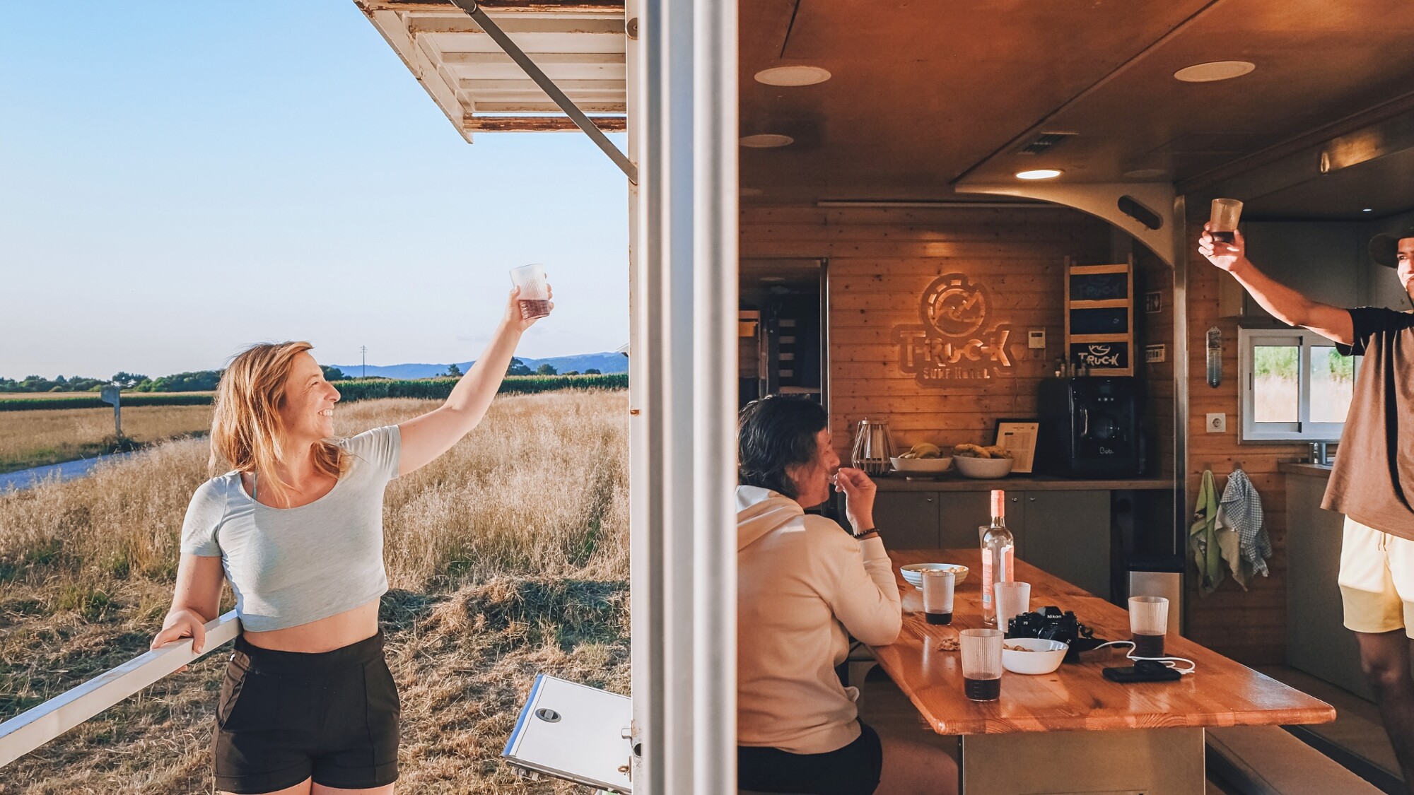 Ton hébergement en surf truck, Portugal