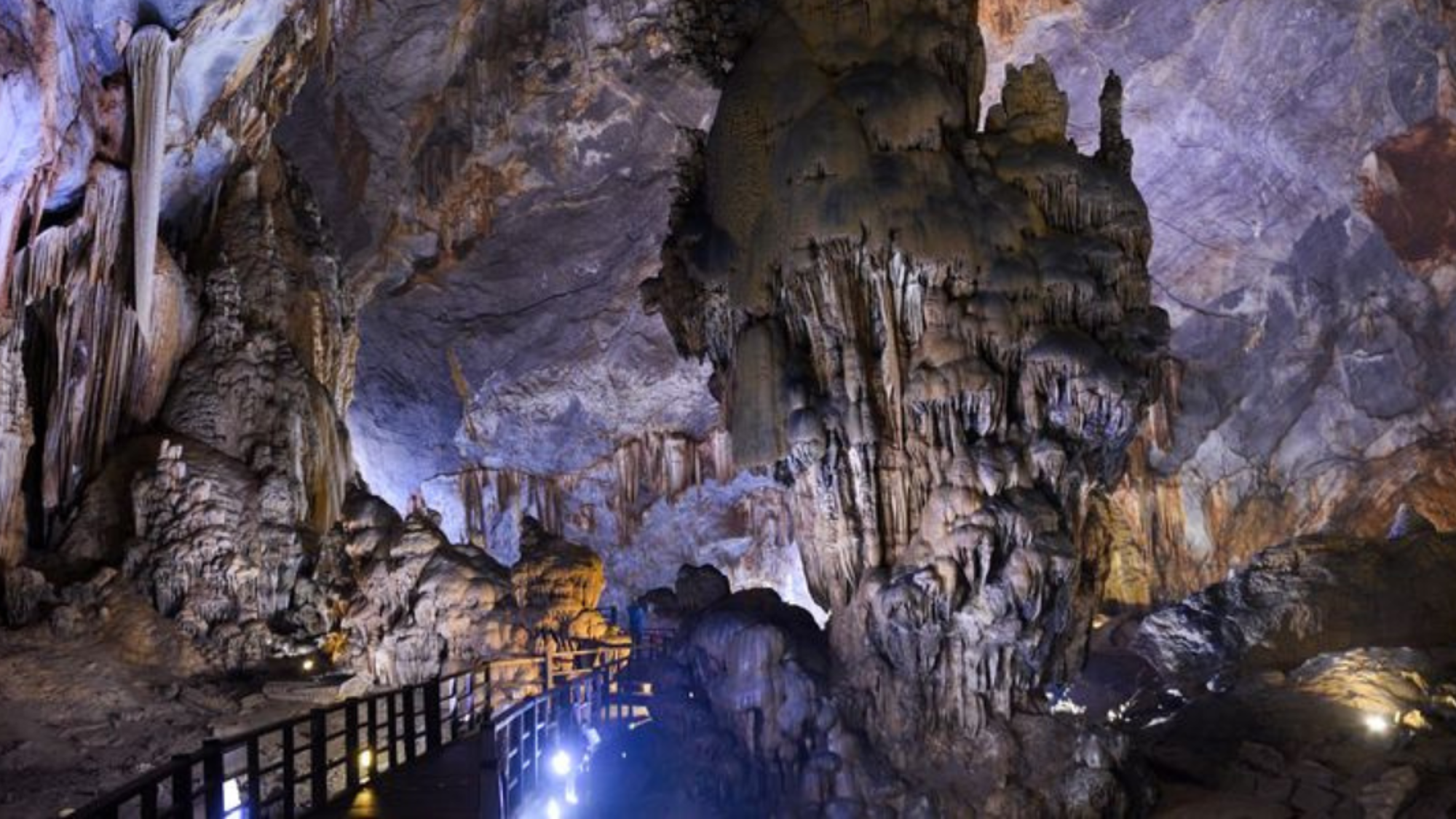 Les nombreuses grottes de la région