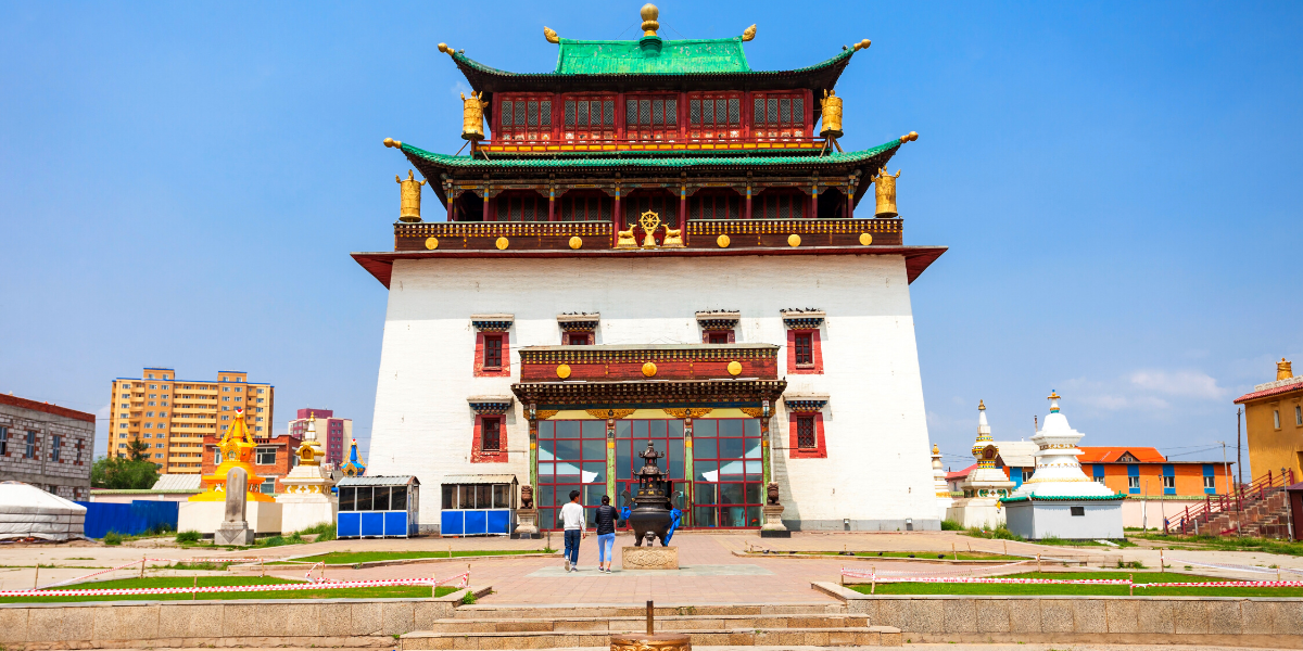 Monastère de Gandan, Oulan Bator