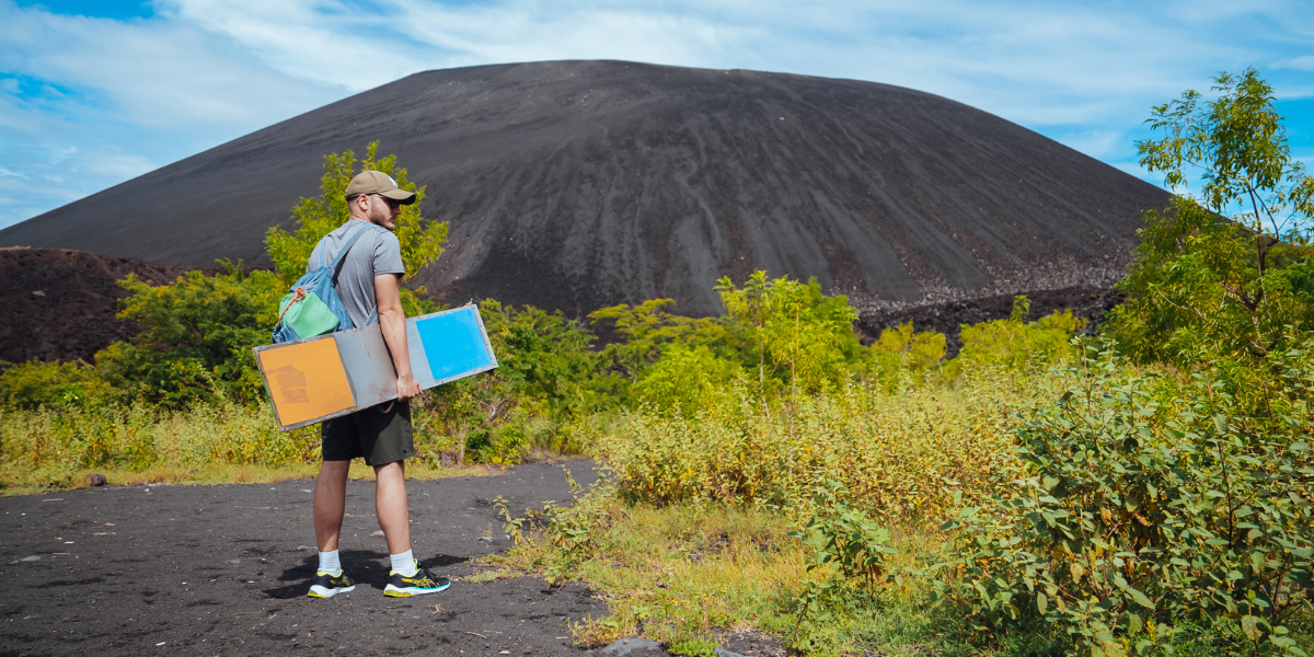 Le volcan Cerro Negro