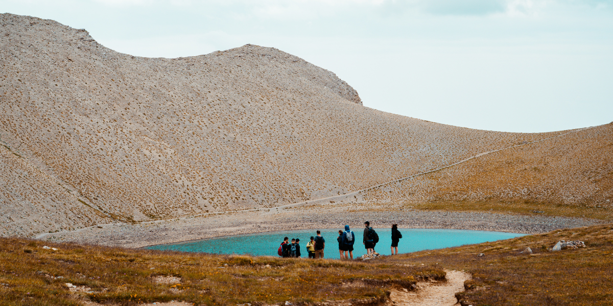 En rando dans les hauteurs
