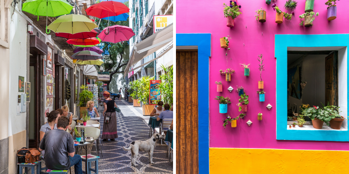 Dans les ruelles de Funchal