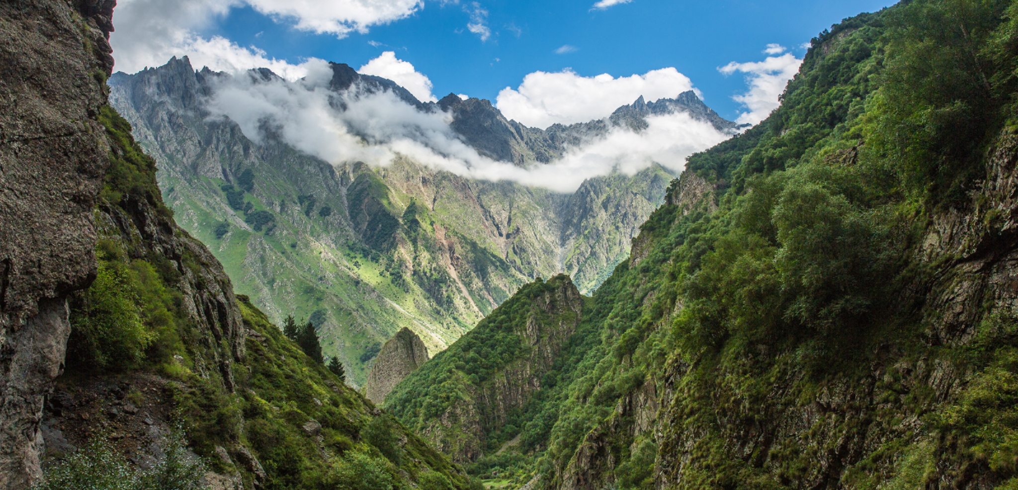 Les gorges de Dariali