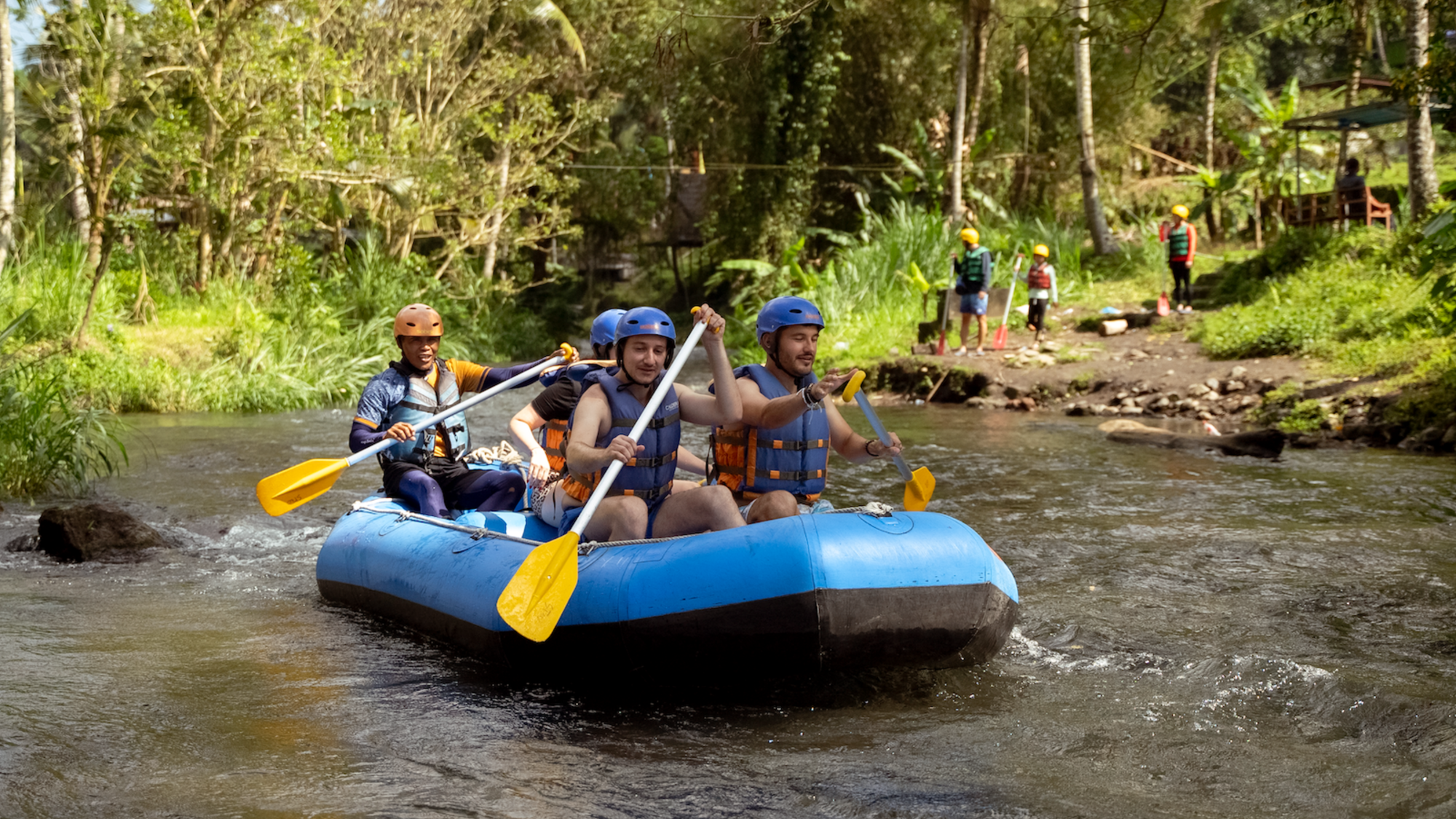 Rafting, Bali, Indonésie ©Romain Assié-Rio