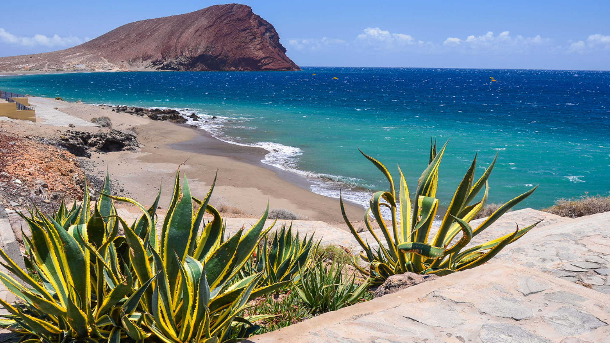 A deux pas de la plage de La Tejita avec vue sur la montagne El Medano