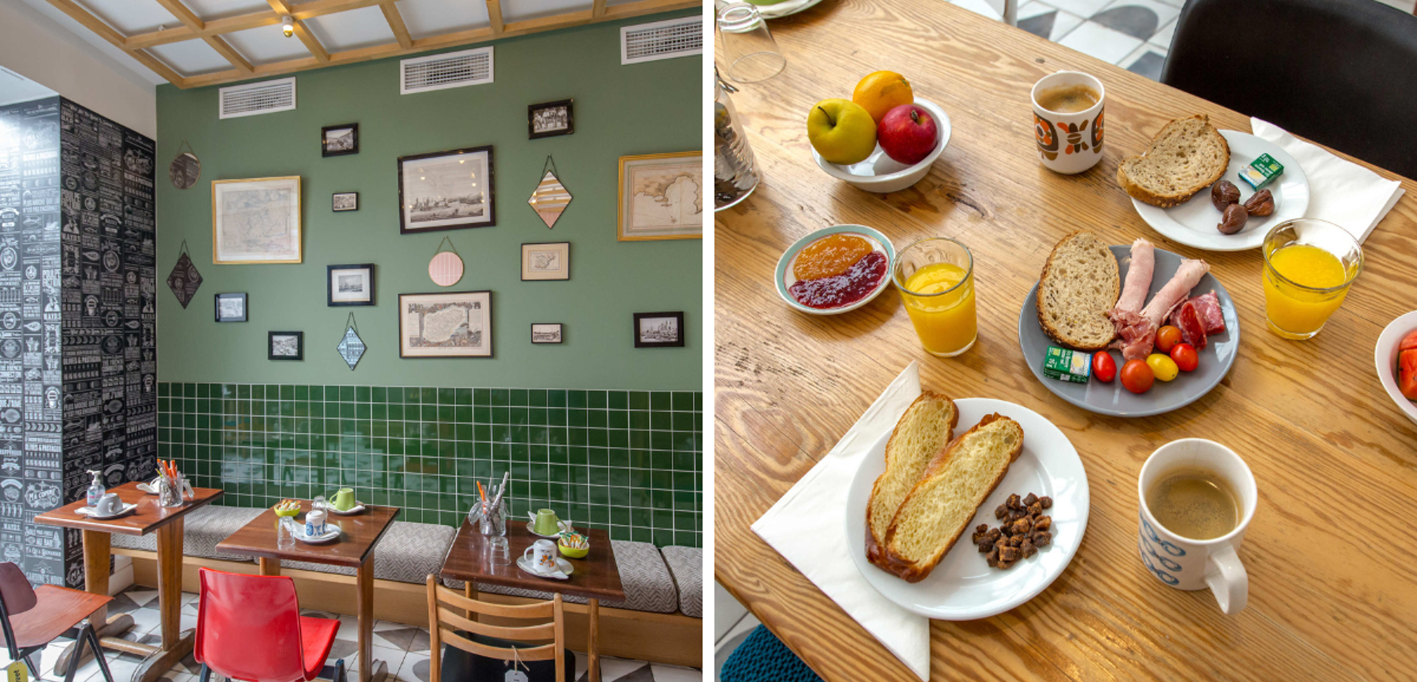 Avec petits déjeuners pour faire le plein d'énergie !