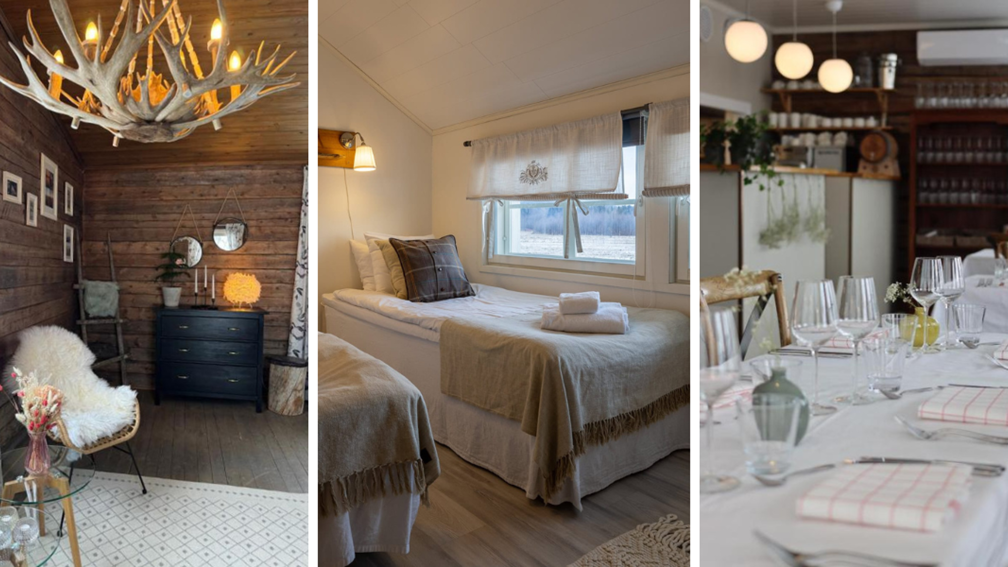 Des espaces cosy et chaleureux : Loimu resort - jours 1 à 8