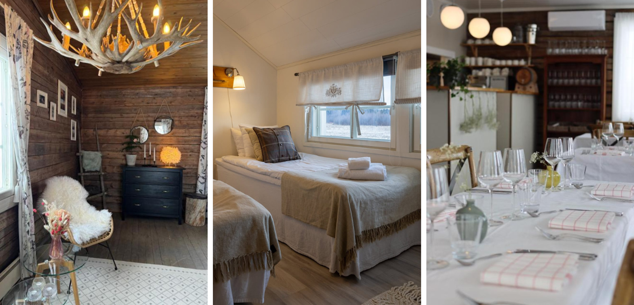 Des espaces cosy et chaleureux : Loimu resort - jours 1 à 8