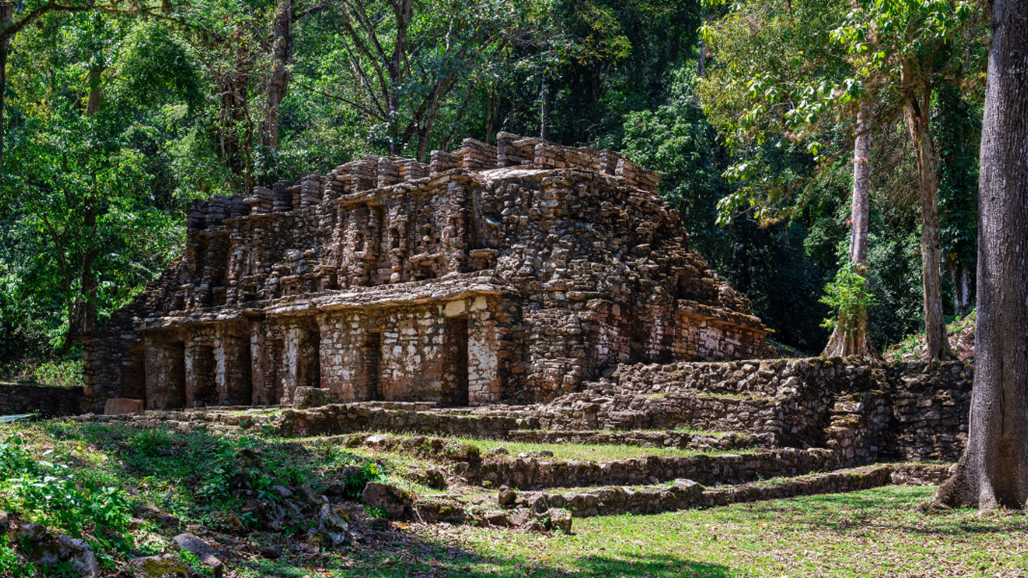 Vestiges de Yaxchilán, Chiapas, Mexique