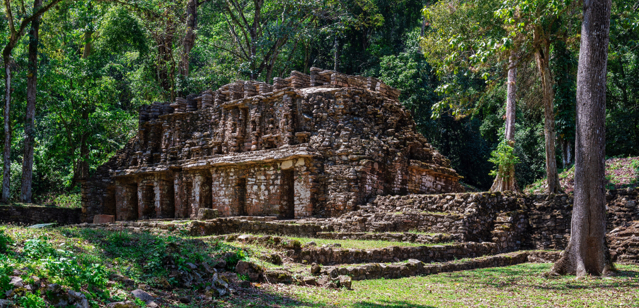Vestiges de Yaxchilán, Chiapas, Mexique