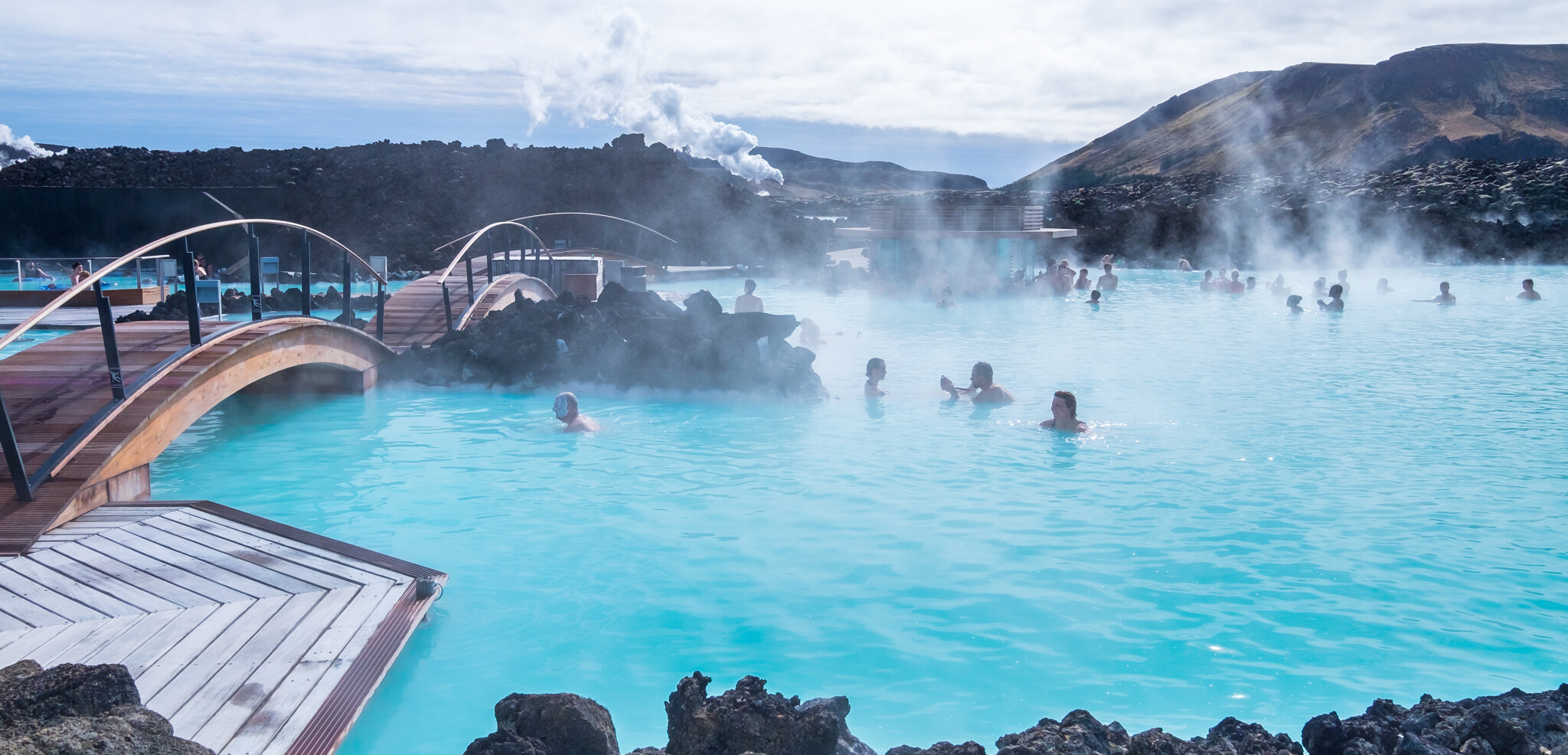 ...ou prélassez-vous dans les eaux du Blue Lagoon ! (en supplément, voir option)