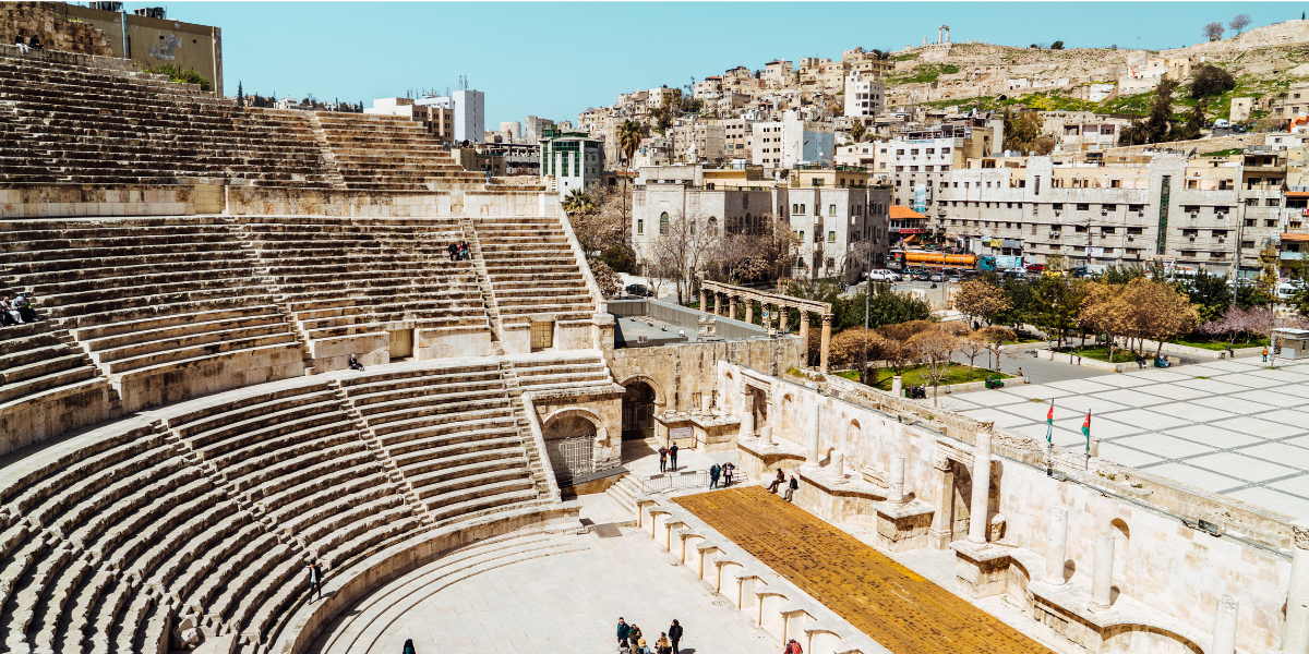 Le théâtre romain d'Amman
