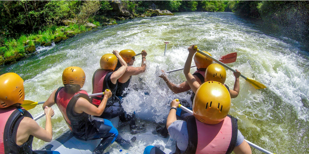Descendez une rivière en rafting 