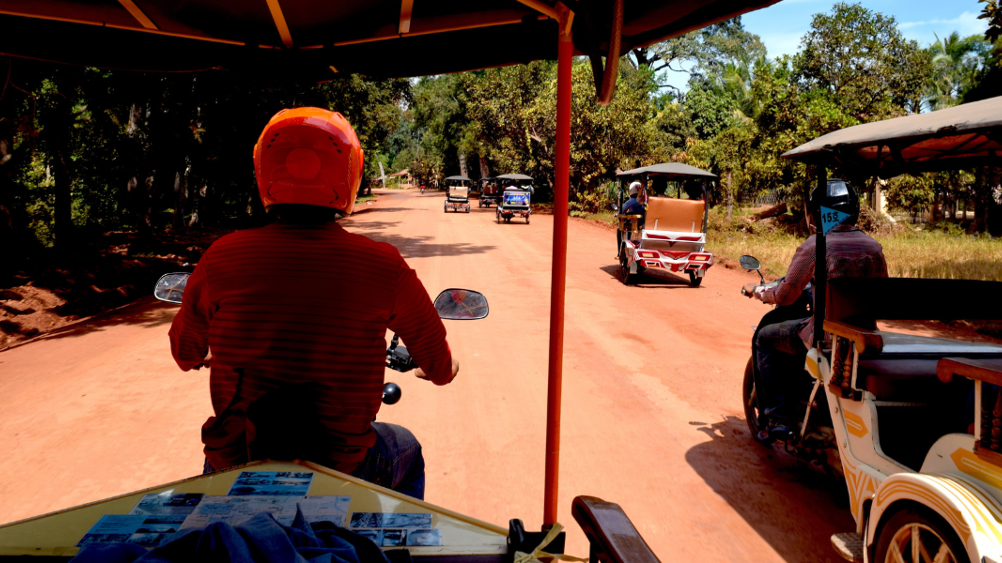 Une idée de ton itinéraire en tuk-tuk