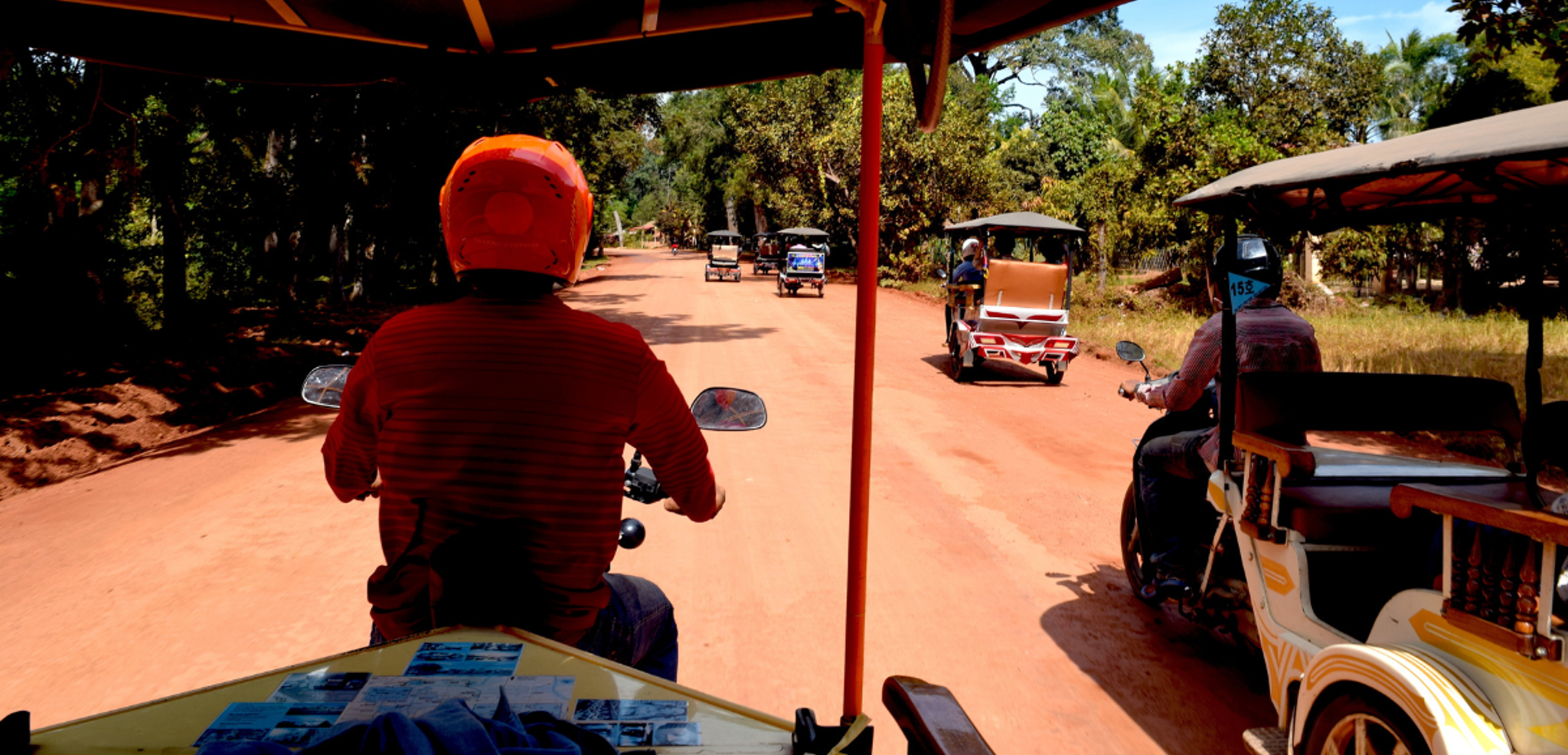 Une idée de ton itinéraire en tuk-tuk