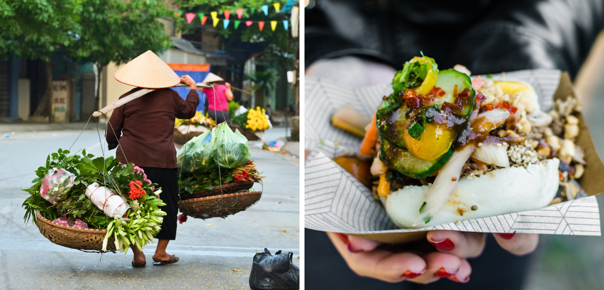 Le voyage débute au Vietnam, à la découverte de la street-food