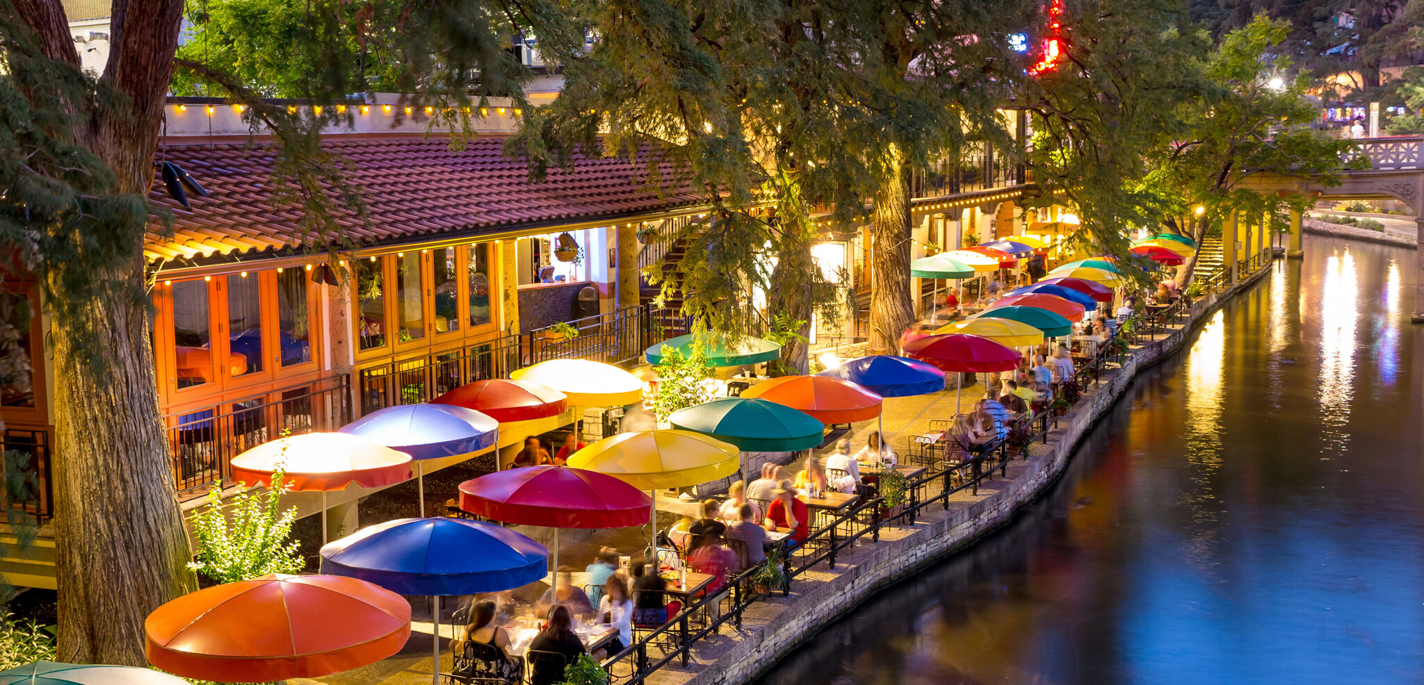 La soirée au Riverwalk de San Antonio, J3