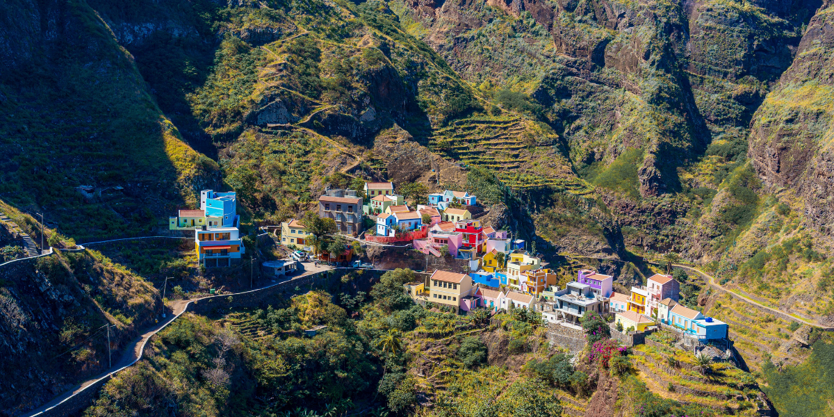 Village de Fontainhas, Santo Antão, Cap-Vert ©Shutterstock.com 