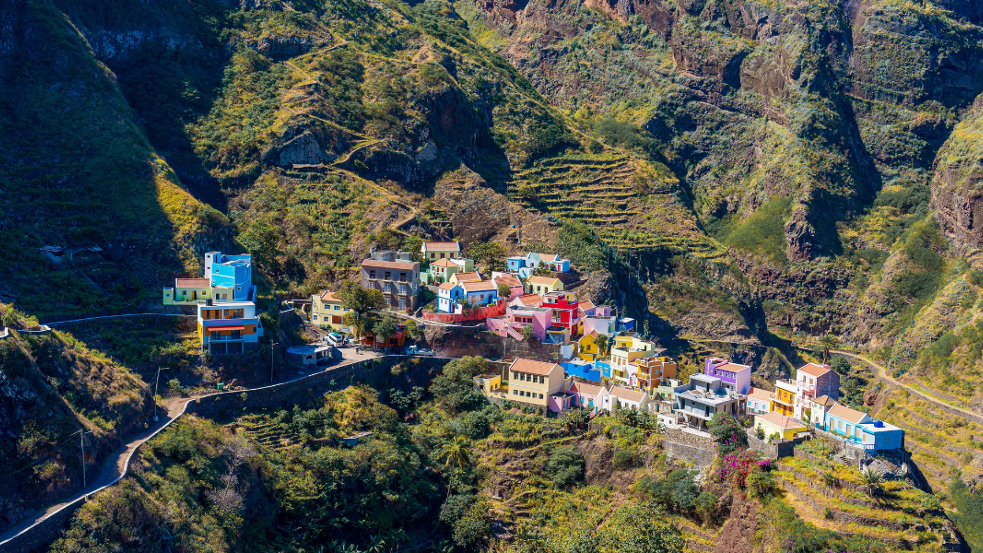 Village de Fontainhas, Santo Antão, Cap-Vert ©Shutterstock.com