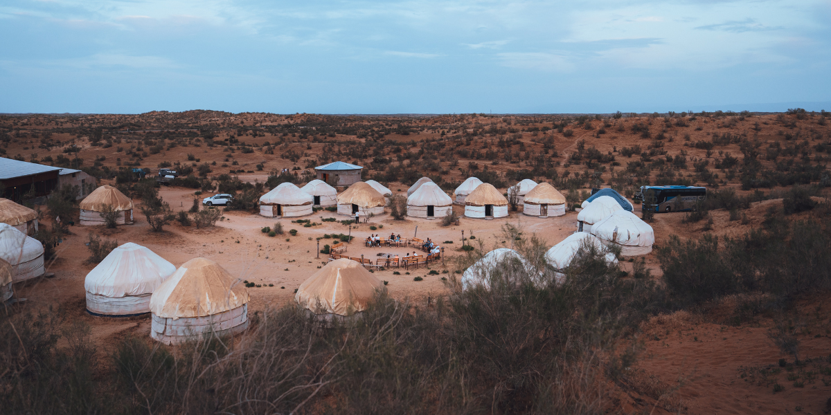 Une nuit en camp de yourtes - jour 5 