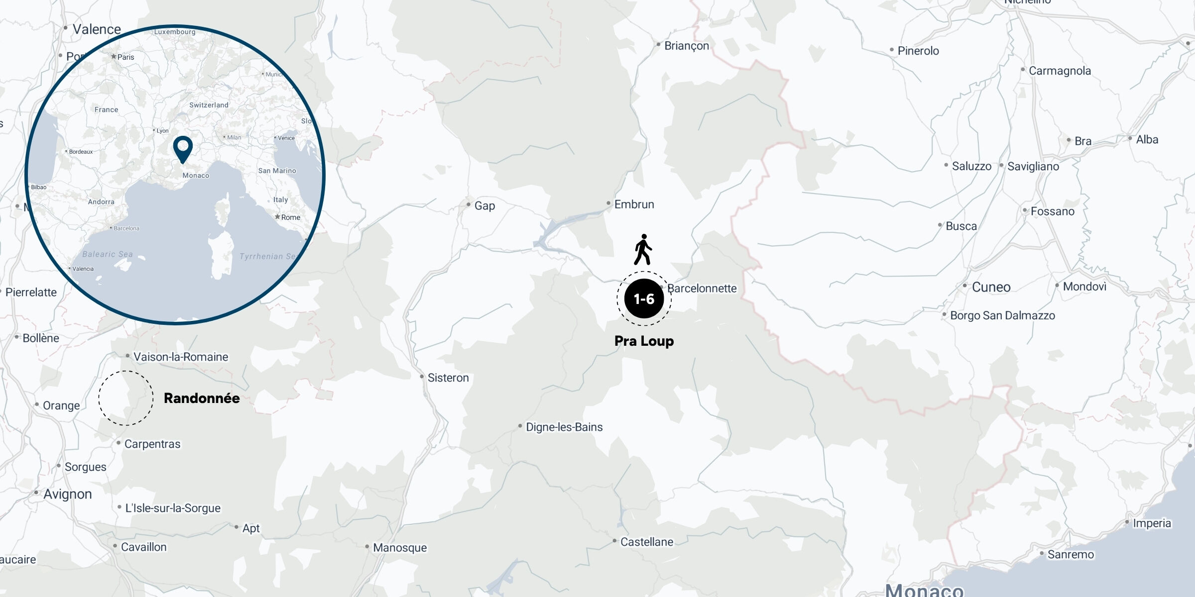 Itinéraire de ton aventure dans les Alpes du Sud 