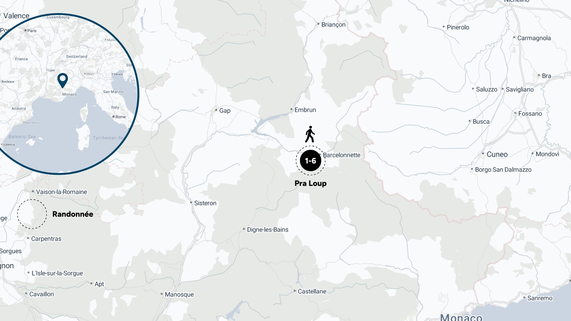 Itinéraire de ton aventure dans les Alpes du Sud