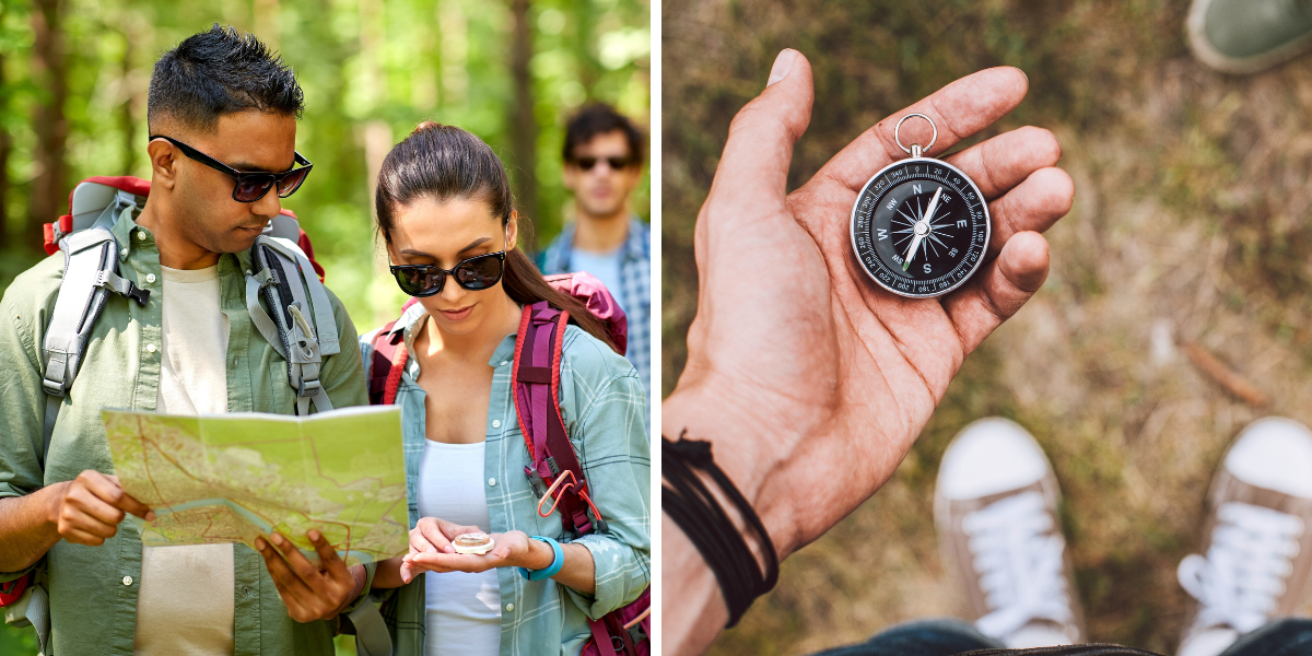 Affrontez-vous lors d'une course d'orientation 