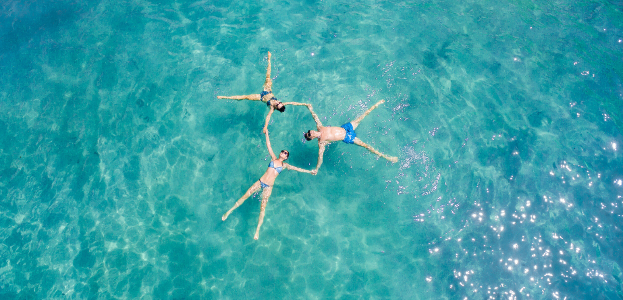 Voyez la vie en bleu aux Maldives !