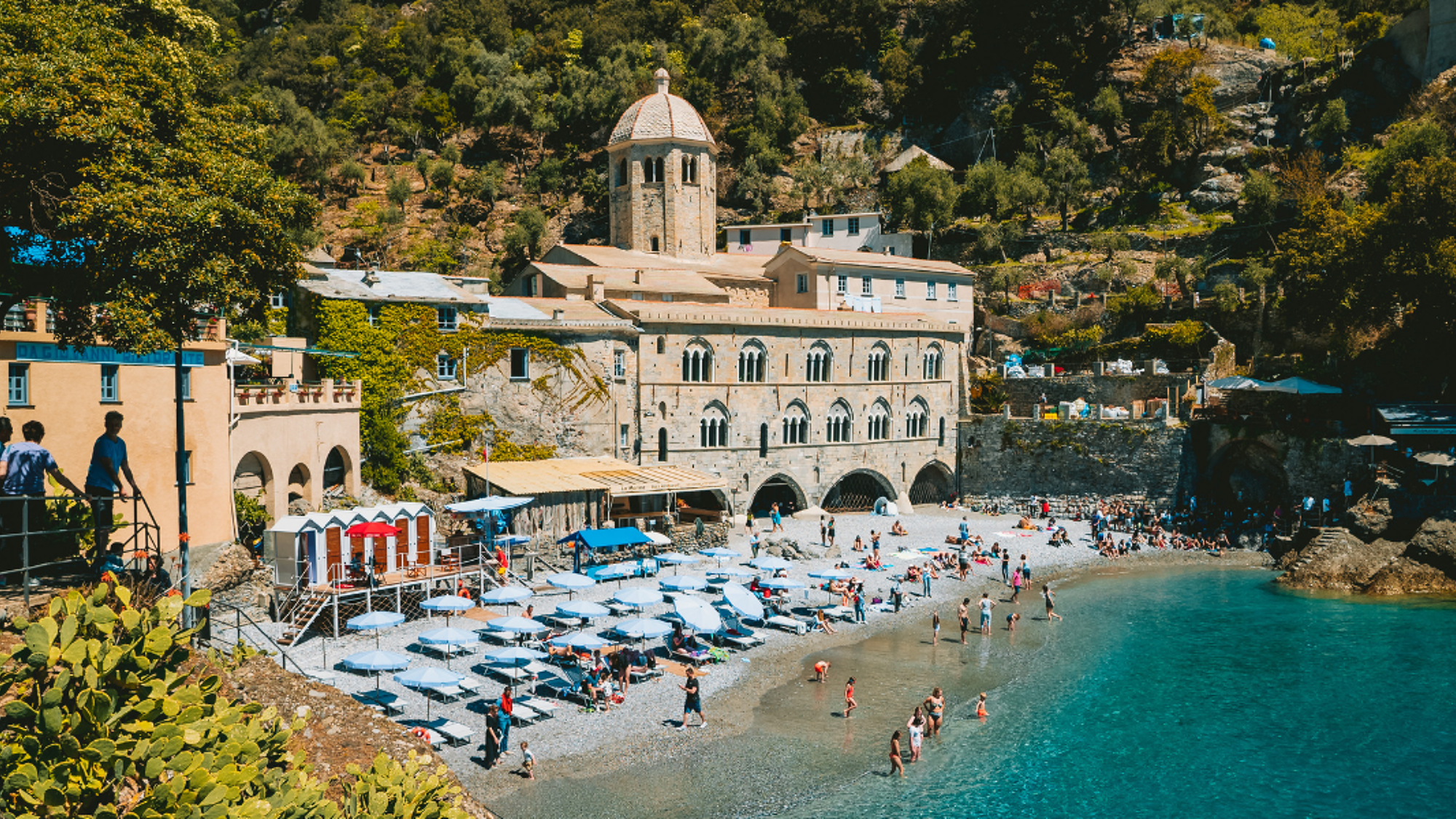 L'Abbaye San Fruttuoso, sur la Péninsule de Portofino