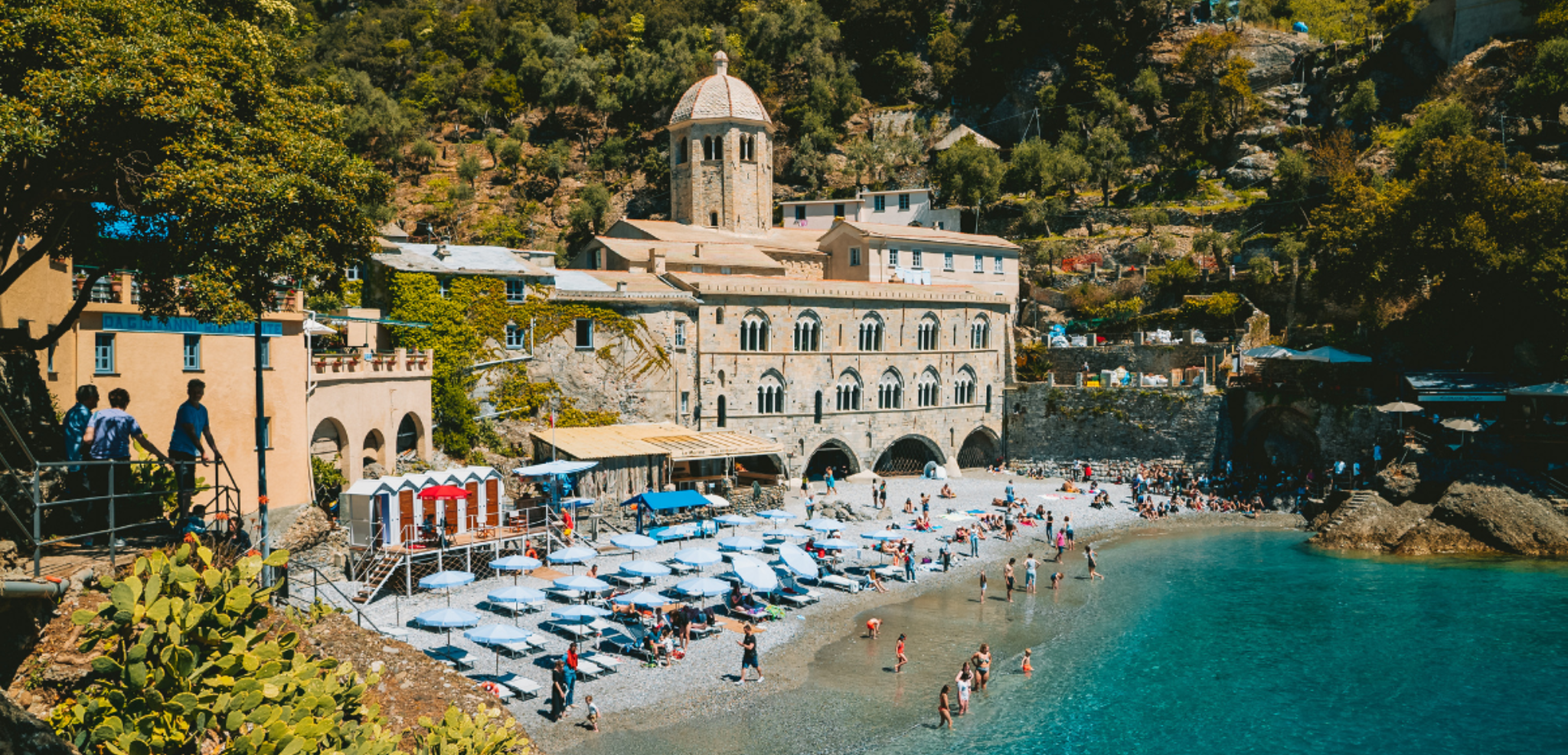 L'Abbaye San Fruttuoso, sur la Péninsule de Portofino