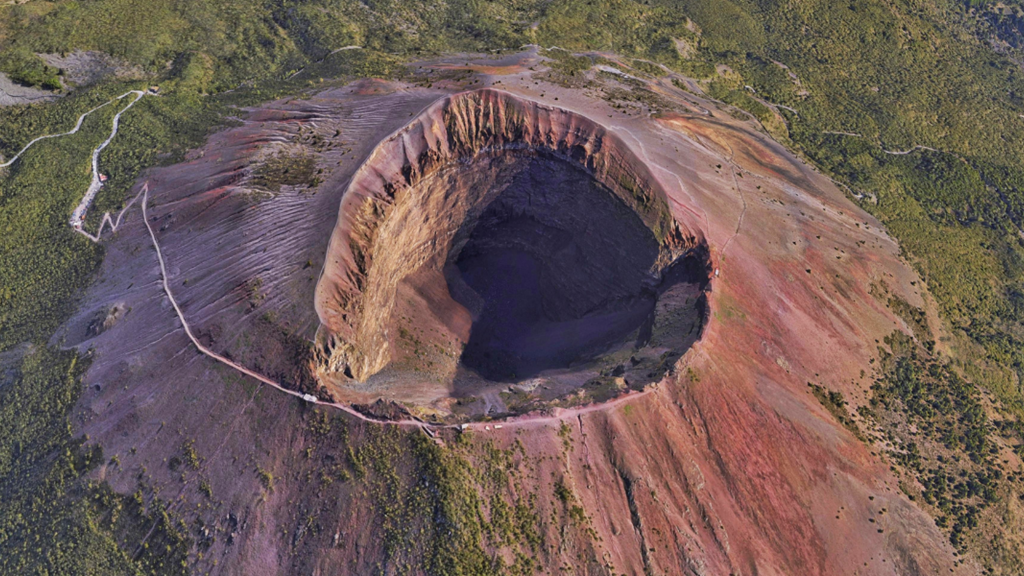 Gravissez le Vésuve