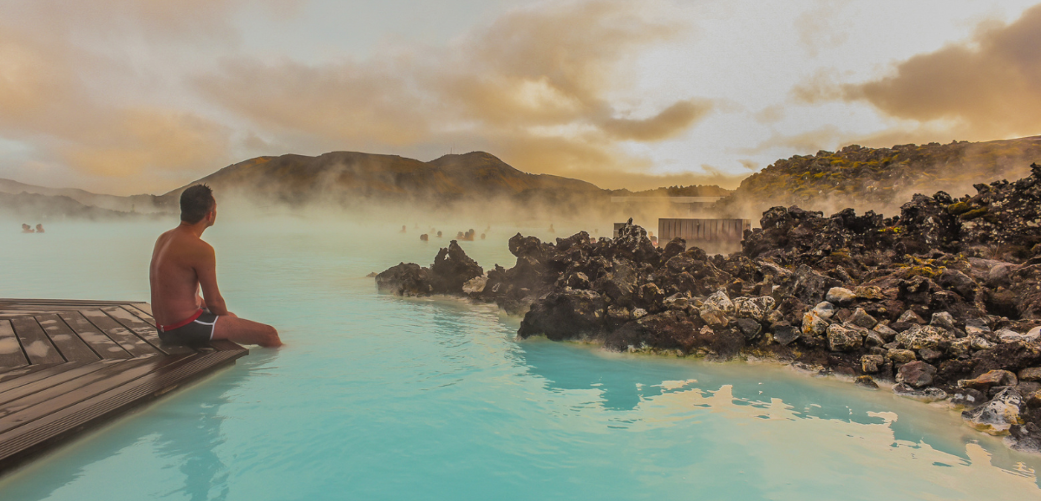 Pause détente au Blue Lagoon